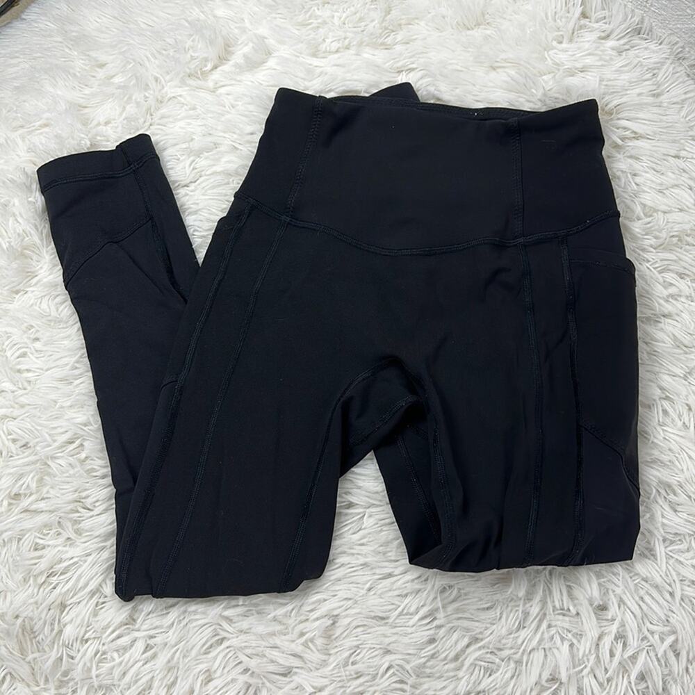 Lululemon All The Right Places Crop Black